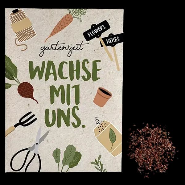 Samentütchen "Wachse mit uns" | 2,5g